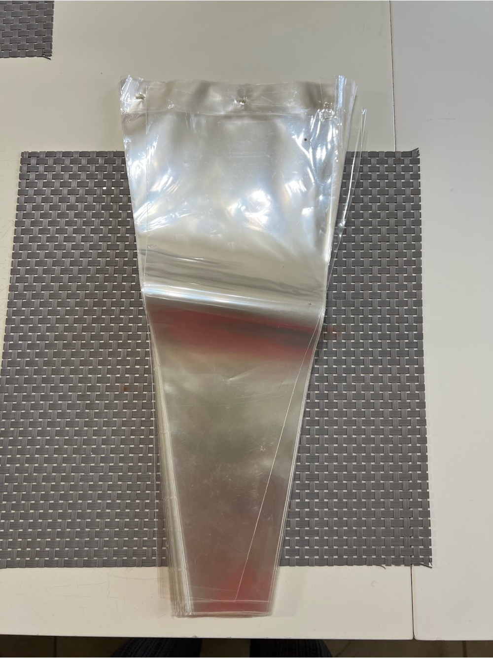 49 Clear Cellophane Flower Bouquet Sleeves